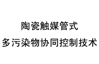 陶瓷觸媒管式多污染物協同控制技術